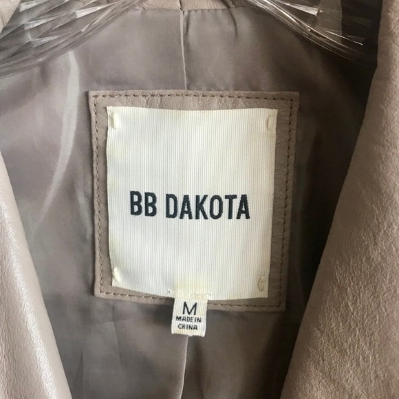 B.B. Dakota Genuine, Real, 100% Leather Jacket. - Picture 3 of 5